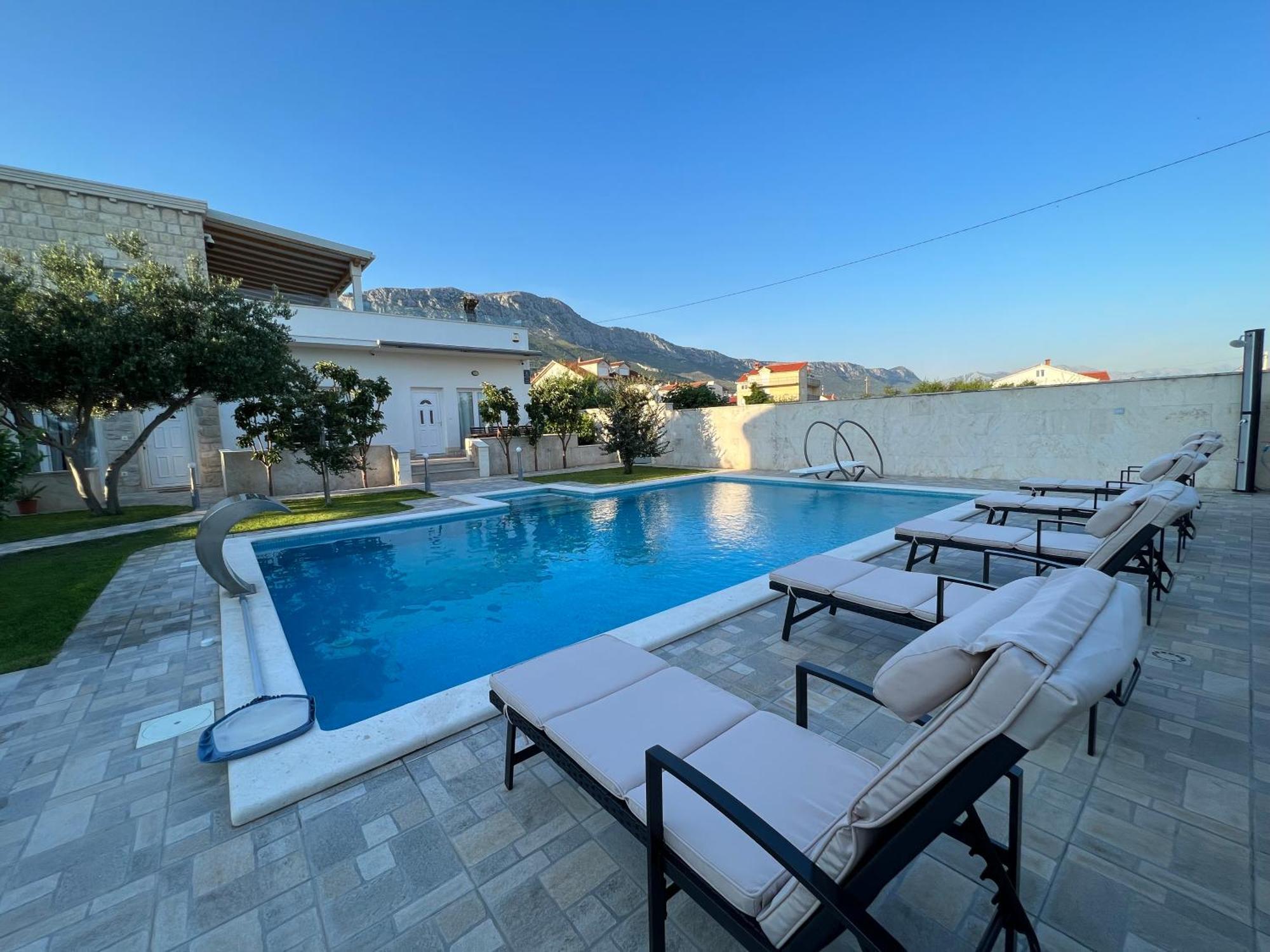 Villa Maci Kaštela Exteriör bild